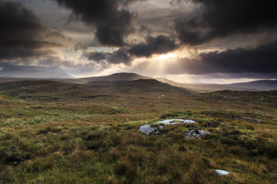 Sunrise from the Connemara