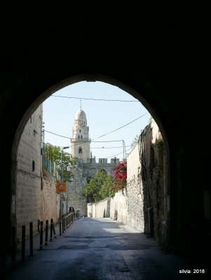 Caminando por la ciudad vieja...