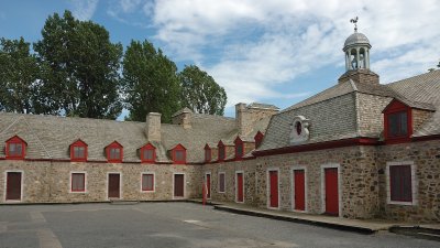 Cour intrieure du Fort-Chambly