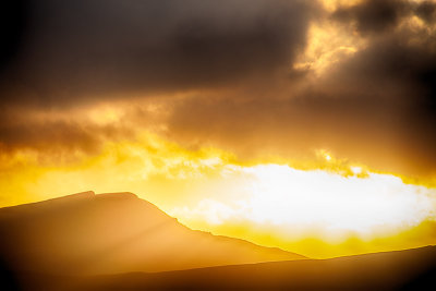 Sunset over Skye 