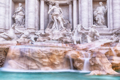 Trevi Fountain at Dawn