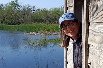 Patti at Santa Ana NWR