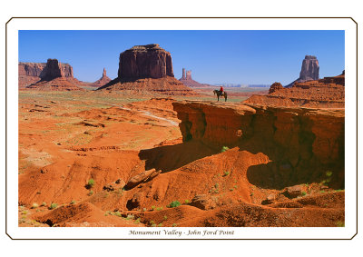   USA - Arizona - Monument Valley - John Ford Point 