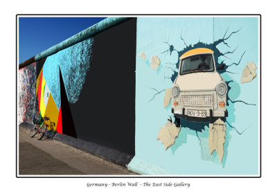 Germany - Berlin - The East Side Gallery 