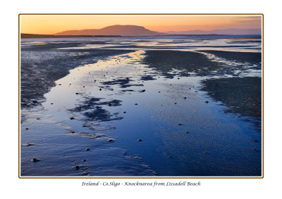  Ireland - Co.Sligo - Knocknarea from Lissadell Beach 