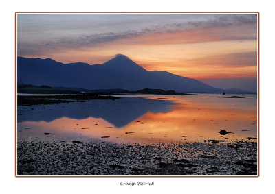  Ireland - Co.Mayo - Clew Bay and Croagh Patrick from Westport 
