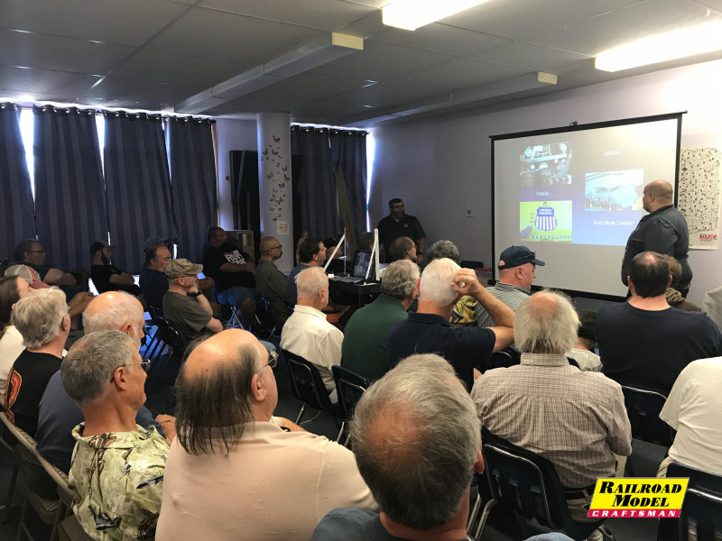 Paul and Mike from Scaletrains.com deliver a clinic on SD40-2s at BAPM 2017.