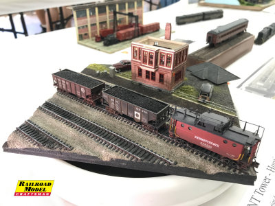 Models by Doug Nelson. N Scale PRR