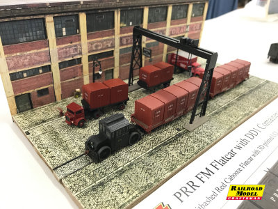 Models by Doug Nelson. N scale PRR