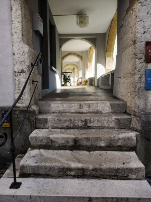 Stairs in the old town of Bienne