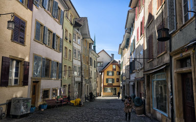 Old city town Biel / Bienne