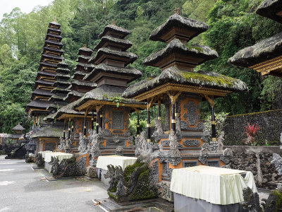 Part of the Pura Ulun Danu Batur Temple