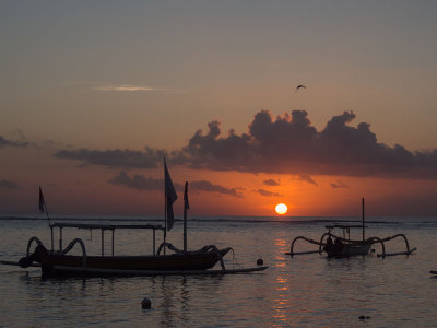 Sunset in Nusa Dua