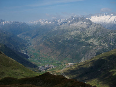 View to Andermatt