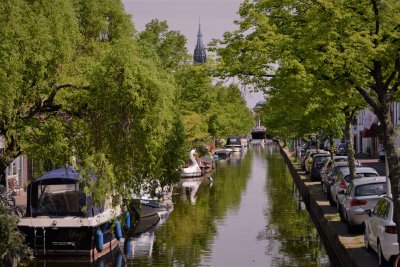 A Canal in Delft