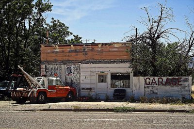 Garage may not be Abandoned it just looks like it is