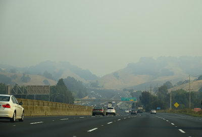 Smoky Air On Highway 101 North