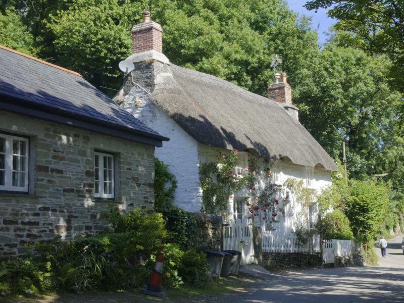 Helford village