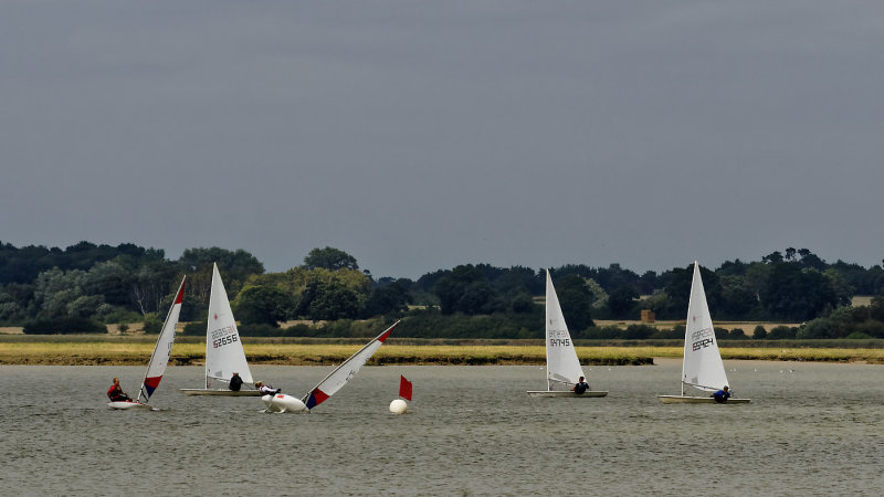 rounding the buoy - 2