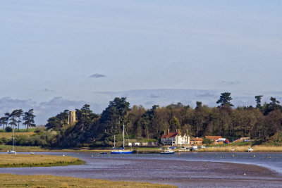 Ramsholt from Falkenham Creek; spring