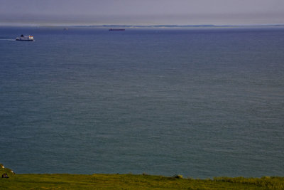 Hanging on by a thread - Calais from the South Foreland Lighthouse