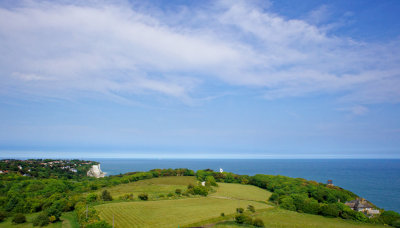 View from South Foreland Lighthouse