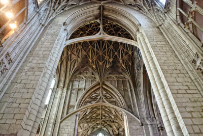 Tower arches from North transept