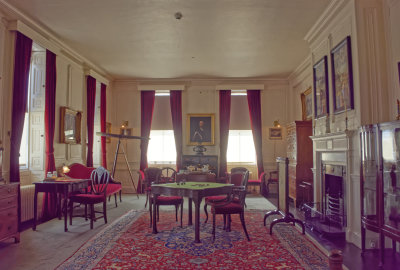 The principal living room 