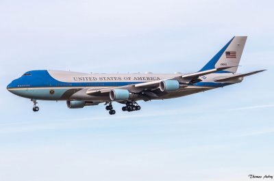 Boeing VC-25A United States Air Force 92-9000 Air Force One