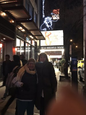 Kinky Boots Show-Joan and Naomi