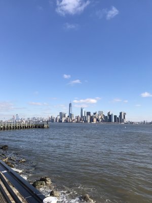 Manhattan from Liberty Island