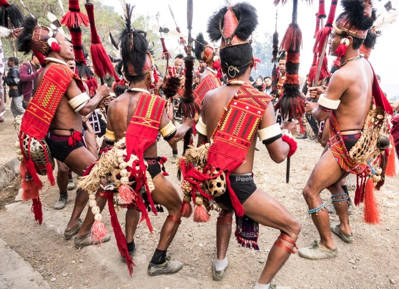 Dancing in Front of the Tribes Morung
