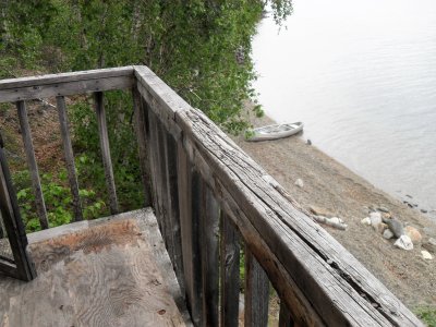 old railing