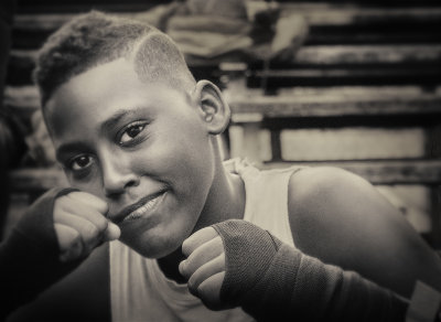 Young Cuban Boxers