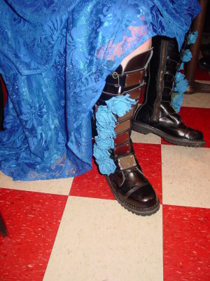 DSC02965.JPG  Raegan  wedding boots with blue roses