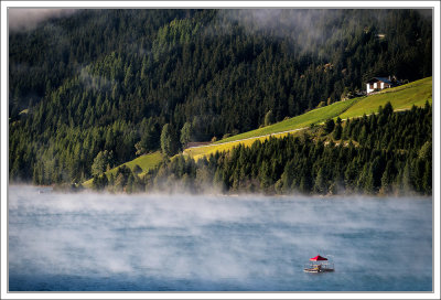 Steaming Lake Reschen