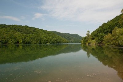 A Lázbérci-víztározó - The Lázbérc reservoir