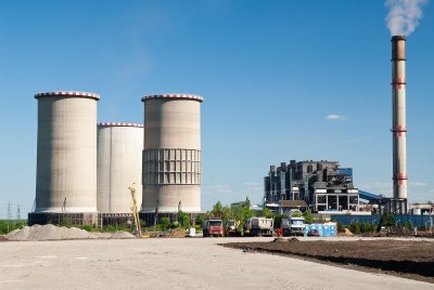 A visontai külszíni fejtés - Open-cast lignite mining near Visonta