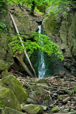 Az Ilona-völgyi vízesés - The Ilona Valley Waterfall