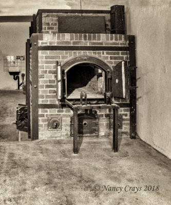 Crematory Oven in Dachau Concentration Camp