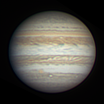 Jupiter and Little Red Spot, 23rd May