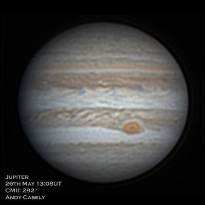 Great Red Spot, 26th May