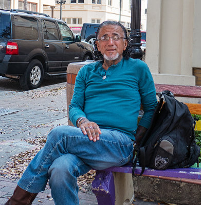 Street Candid, Market Square, Brownsville, Texas