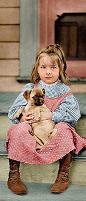 2004 Girl&Dog 18x42 crop.jpg