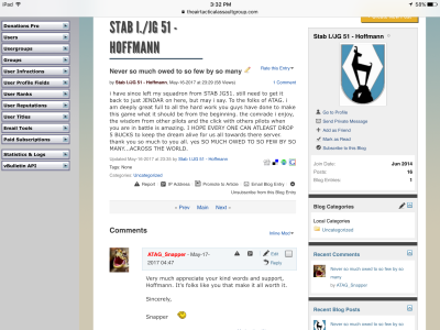 Hoffman blog