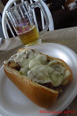 HOME MADE PHILLY CHEESE-STEAK