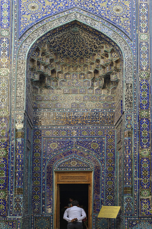 Shah-i-Zinda, mausoleum entry, Samarkand