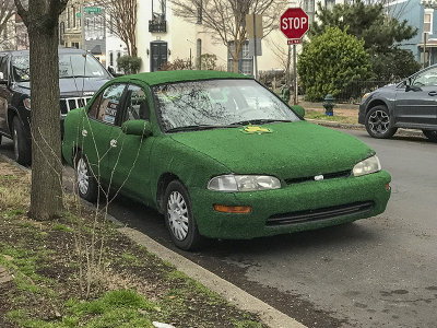 The St. Patrick's Day car