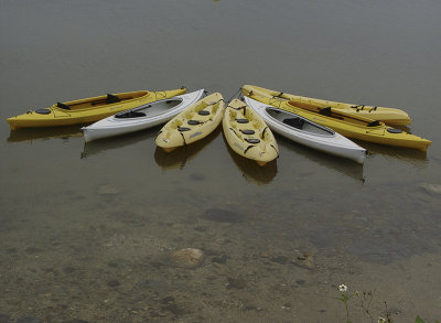 Kayaks, Iriomote Island