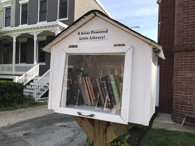 A Solar Powered Little Library!